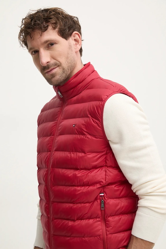 Tommy Hilfiger bezrękawnik bordowy MW0MW37677