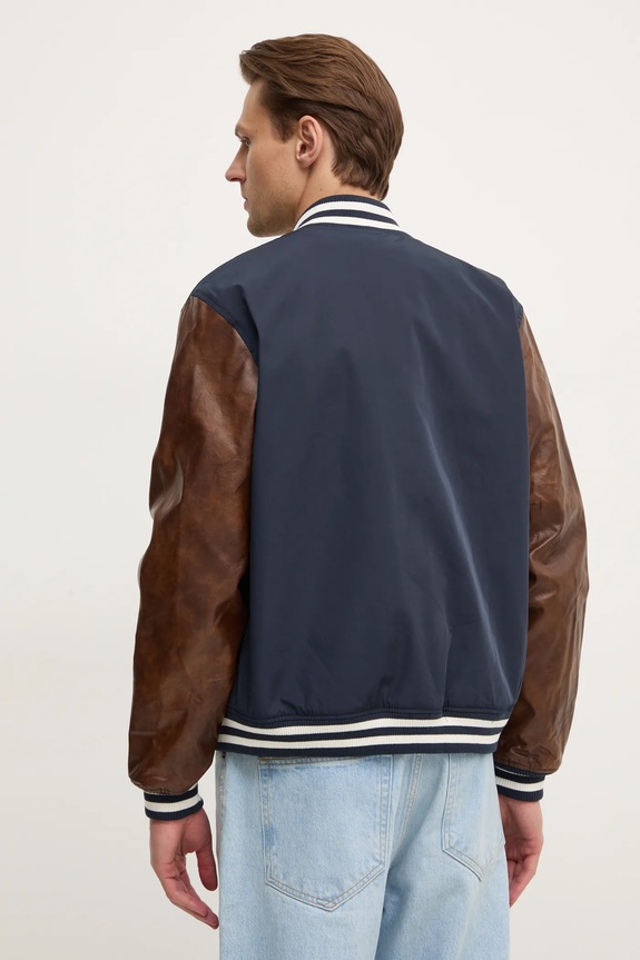 Oblečení Bomber bunda Guess VARSITY M5RL19.WGU82 námořnická modř