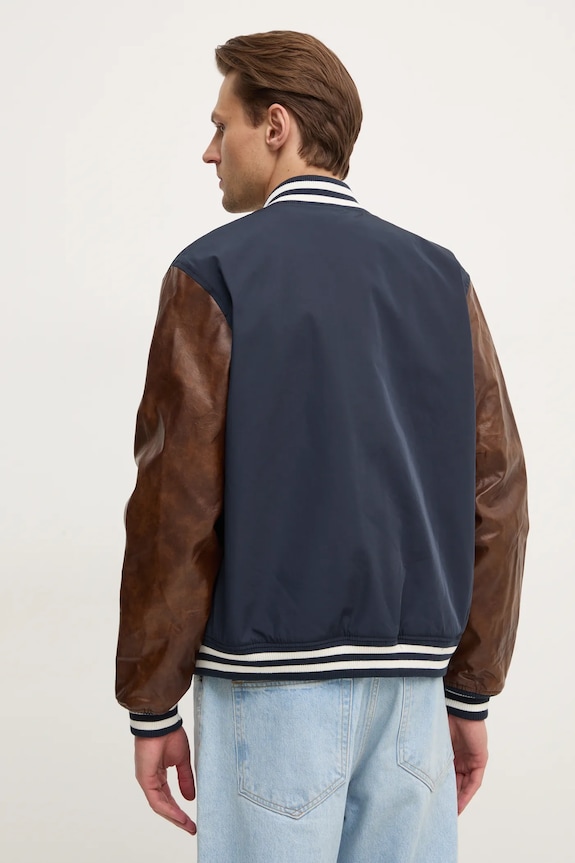 Oblečení Bomber bunda Guess VARSITY M5RL19.WGU82 námořnická modř