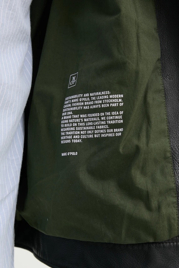 Marc O'Polo kurtka skórzana 520700673002