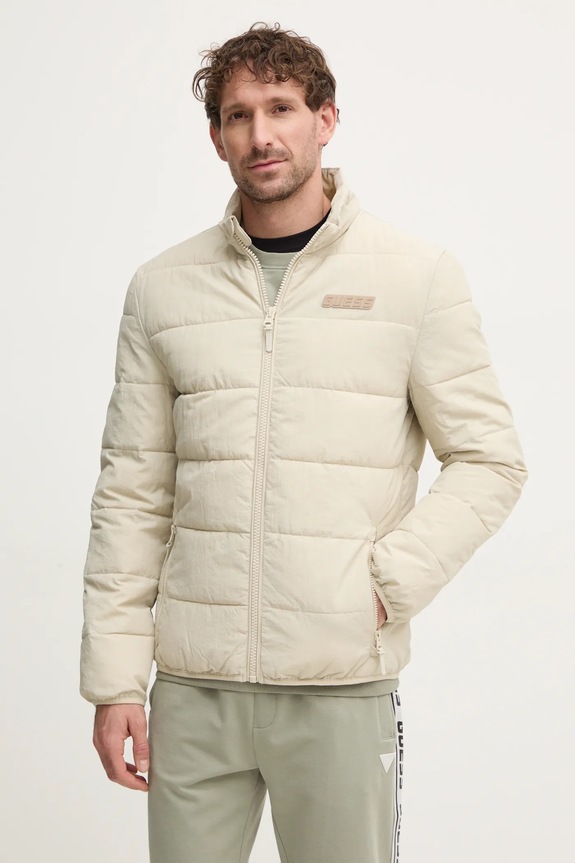 Jakna Guess ROHAN bez kapuljače bež Z5RL01.WGTN0