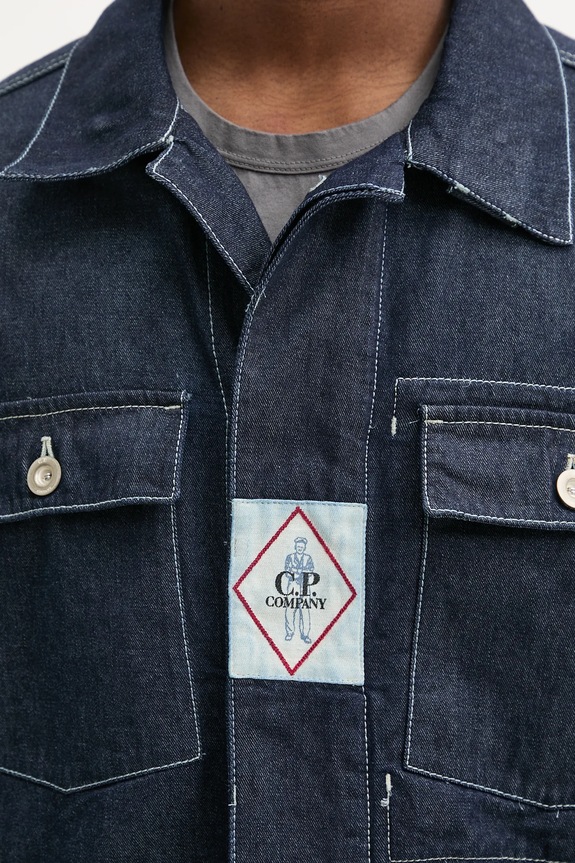 C.P. Company giacca di jeans 18CMOW188A110295W