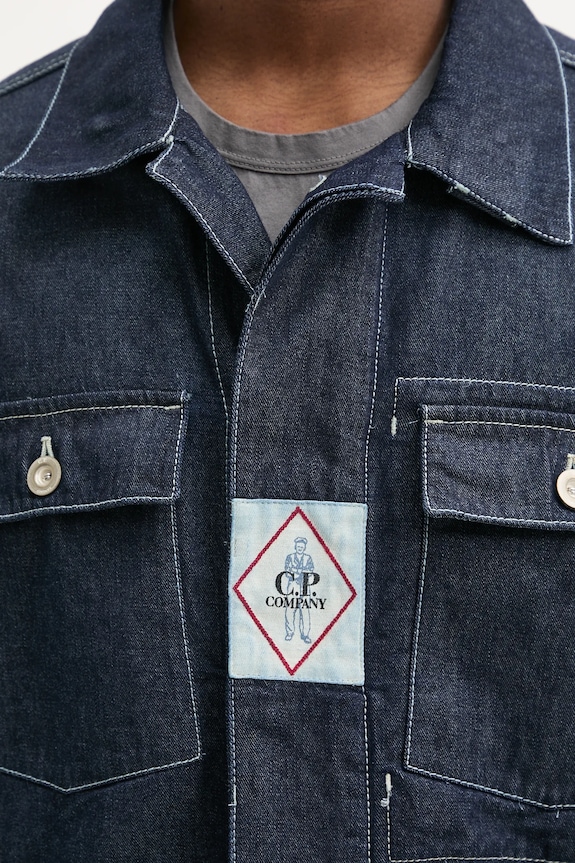 C.P. Company giacca di jeans 18CMOW188A110295W