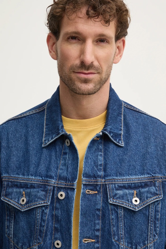 Джинсова куртка Pepe Jeans REGULAR JACKET темно-синій PM402715HW5
