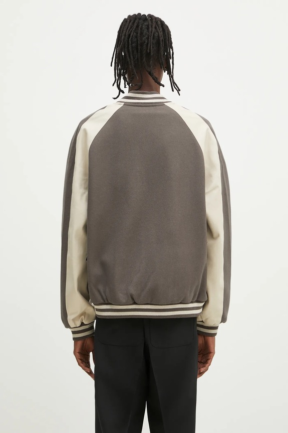 Clothing Represent wool bomber jacket Raglan Varsity Jacket MLM1803.46 green