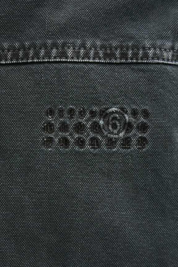 MM6 Maison Margiela giacca di jeans SH0AM0041 nero