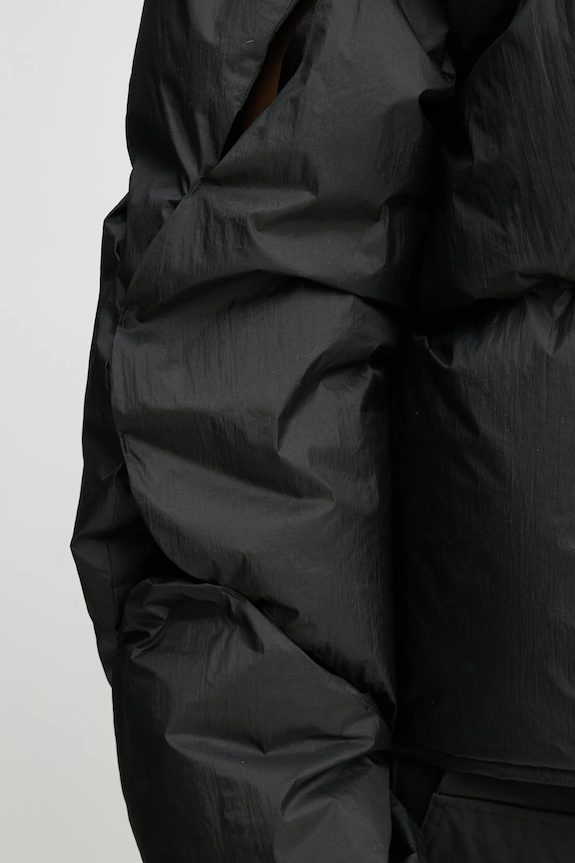 Μπουφάν με επένδυση από πούπουλα Heliot Emil SS25.M.02.145.BLK01 μαύρο
