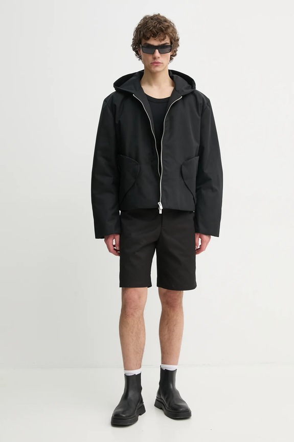 Heliot Emil jacket SS25.M.02.148.BLK01 black SS25