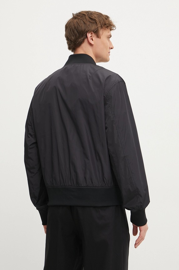 Versace Jeans Couture geaca bomber cu doua fete 78GASD07.CQD92 negru
