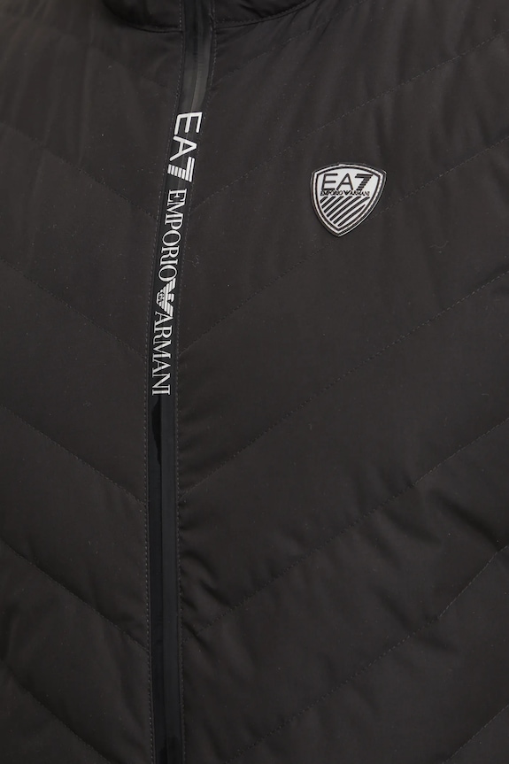 EA7 Emporio Armani bezrękawnik puchowy PNE1Z.8NPQ02 czarny