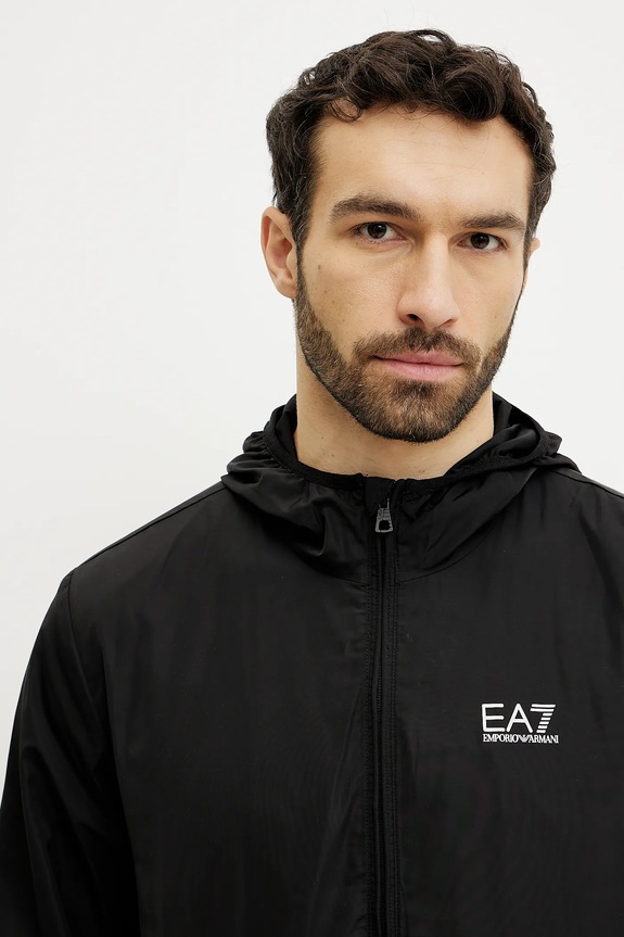 Jakna EA7 Emporio Armani crna PNGRZ.8NPB22