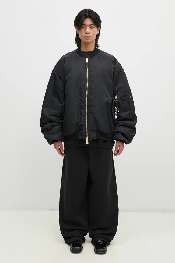 VETEMENTS giacca bomber reversibile Double Zip Bomber UA66JA310B