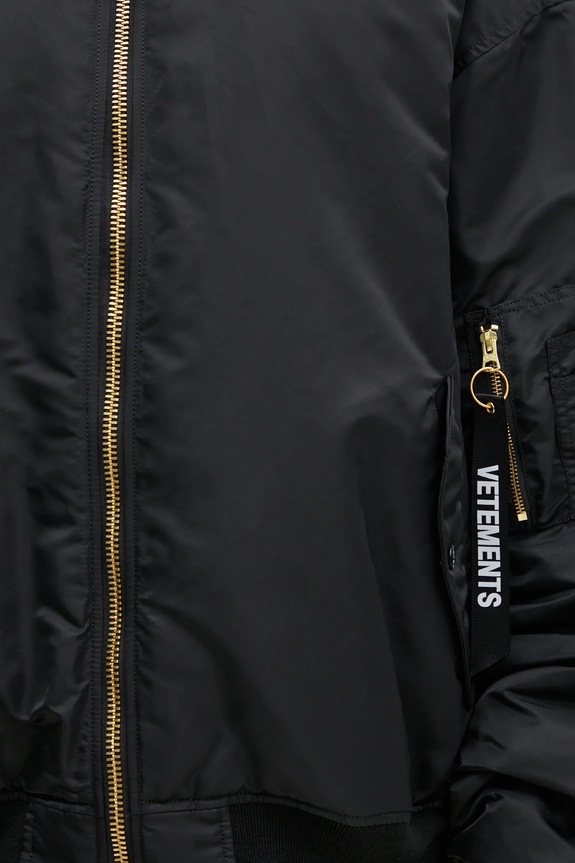 VETEMENTS giacca bomber reversibile Double Zip Bomber UA66JA310B