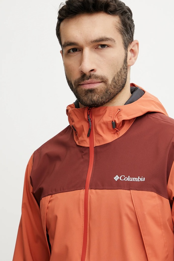 Columbia kurtka outdoorowa Boulder Falls pomarańczowy 2116173