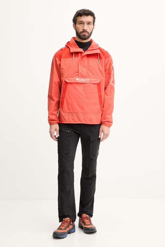 Columbia windbreaker Challenger 2117001 portocaliu SS26