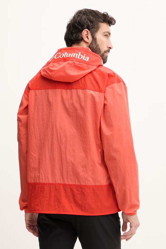 Îmbrăcăminte Columbia windbreaker Challenger 2117001 portocaliu