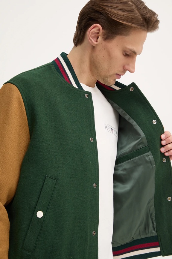 Gant kurtka bomber z domieszką wełny 7006483