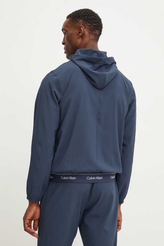 Oblečenie Tréningová bunda Calvin Klein Performance LVGMS5O525 tmavomodrá
