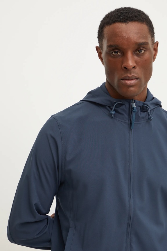 Tréningová bunda Calvin Klein Performance tmavomodrá LVGMS5O525