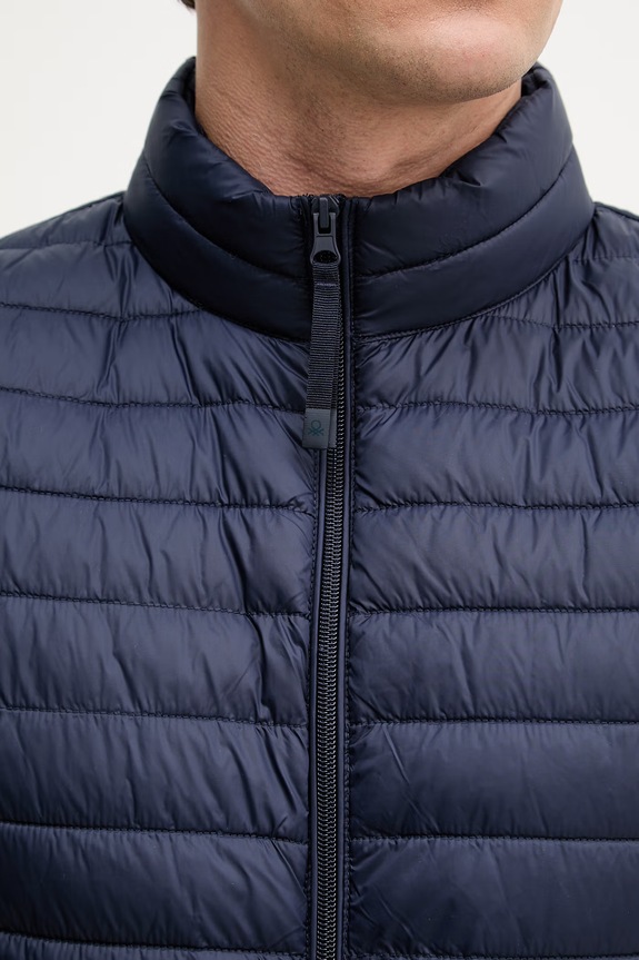 United Colors of Benetton Vestă pentru bărbați 2TWDUJ00P bleumarin