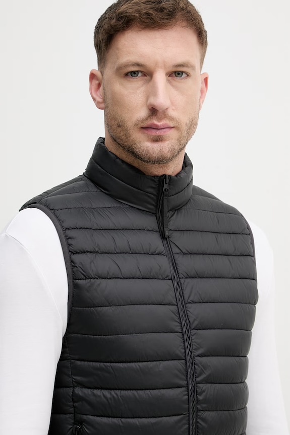 United Colors of Benetton vestă pentru bărbați negru 2TWDUJ00P