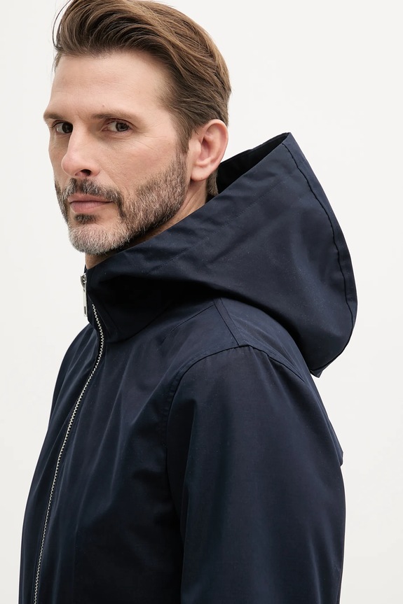 United Colors of Benetton rövid kabát sötétkék 2H4RUN06C