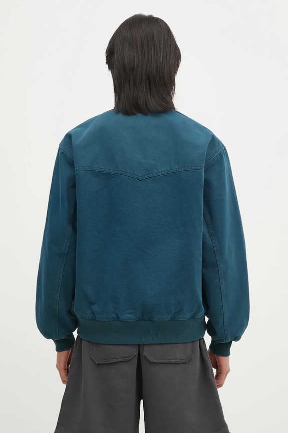 Clothing Carhartt WIP cotton jacket OG Santa Fe Jacket I034317.2NC4O turquoise