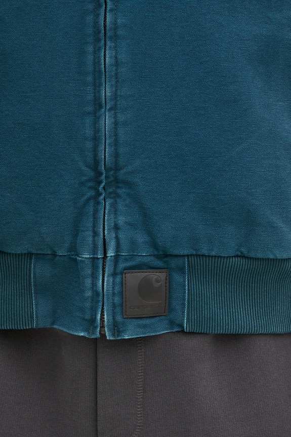 Carhartt WIP cotton jacket OG Santa Fe Jacket turquoise I034317.2NC4O