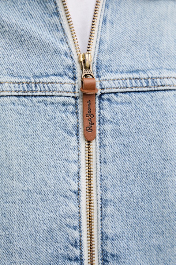 Τζιν μπουφάν Pepe Jeans EMMETT FADEOUT PM403101 μπλε