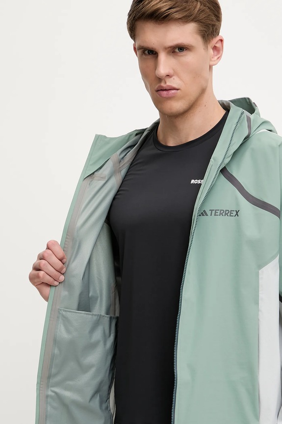 Nepremokavá bunda adidas TERREX x National Geographic JD5835