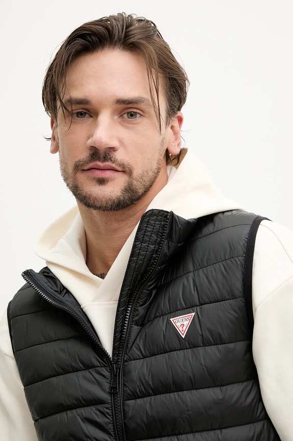 Guess Jeans bezrękawnik czarny M5RN55.WHAB2