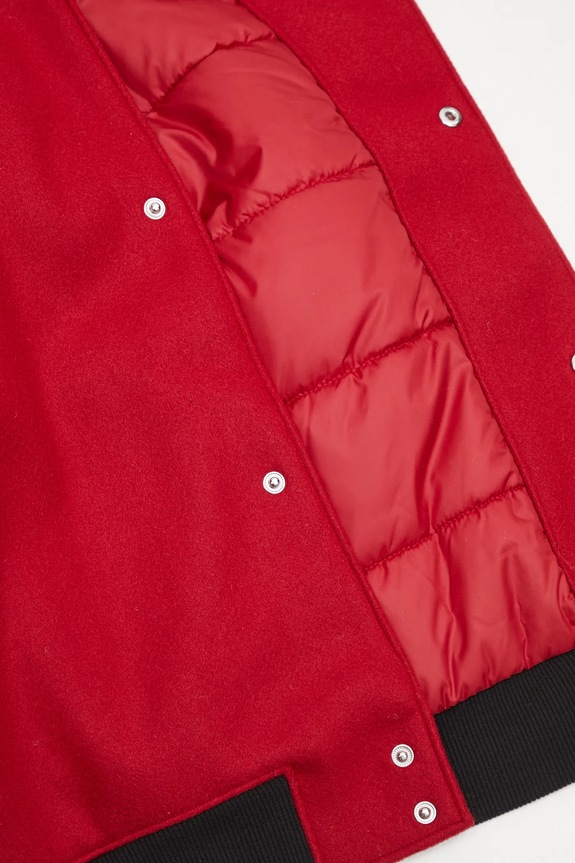 adidas Originals wool blend bomber jacket Manchester United VRCT JF0366 red