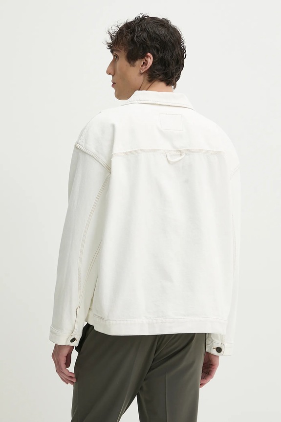 Ρούχα Μπουφάν American Vintage MJOZ16AE25 λευκό