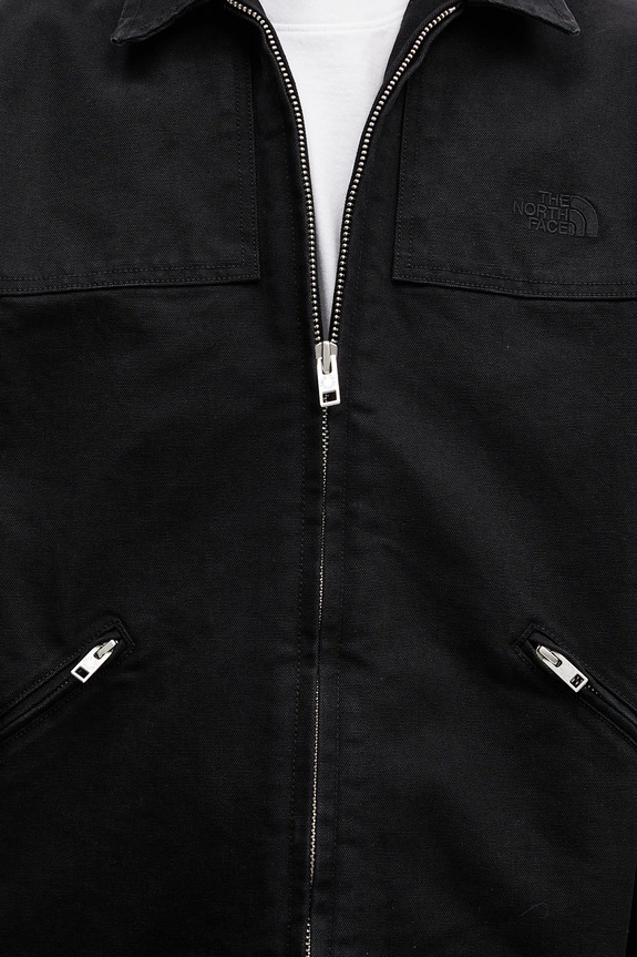 Памучно яке The North Face Cedar Canvas Work черен NF0A8B72JK31