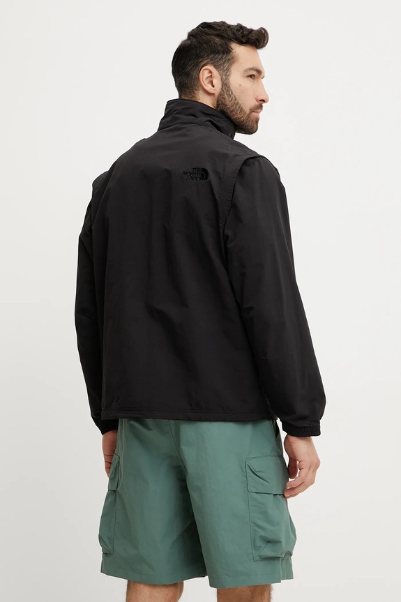 The North Face geaca Convertible negru NF0A8BJFJK31
