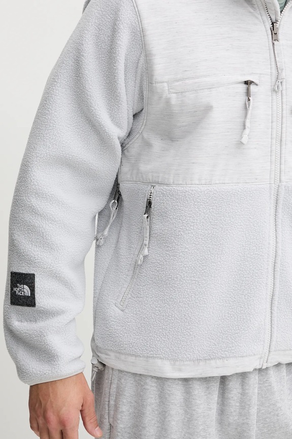 Bunda The North Face Regrind Denali NF0A8B5ELE71 šedá