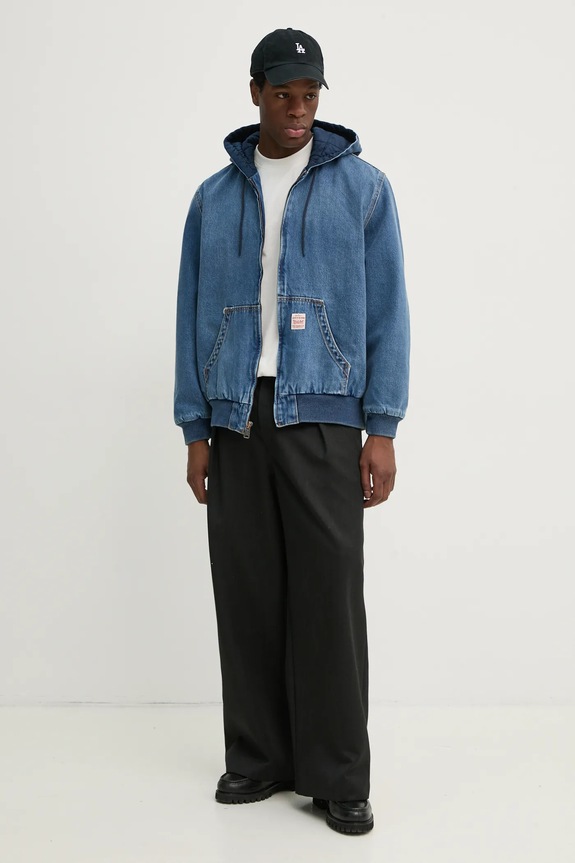 Levi's kurtka POTRERO DENIM HOODY A3222 niebieski SS25