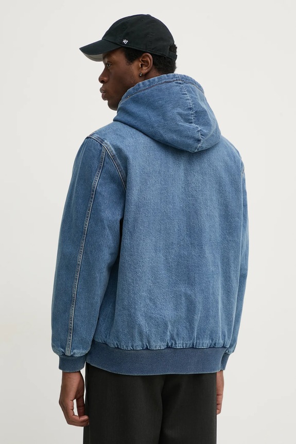 Odzież Levi's kurtka POTRERO DENIM HOODY A3222 niebieski