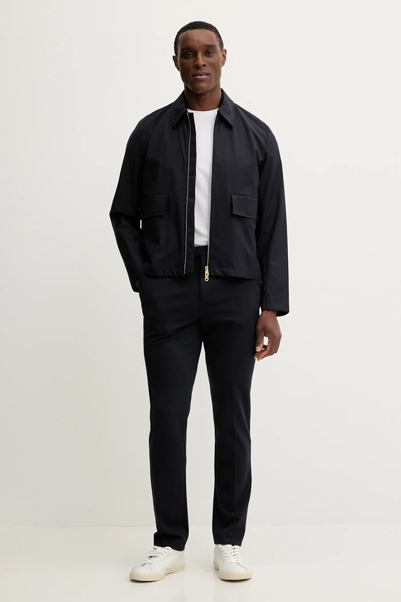 Paul Smith giacca in lana M1R.031Z.N00041 blu navy SS25