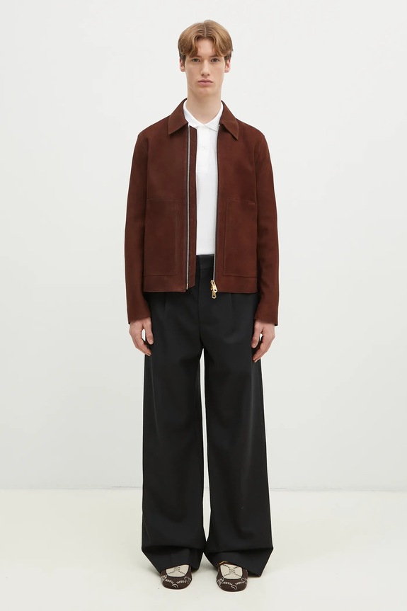 Paul Smith giacca in pelle scamosciata M1R.383Z.P02611