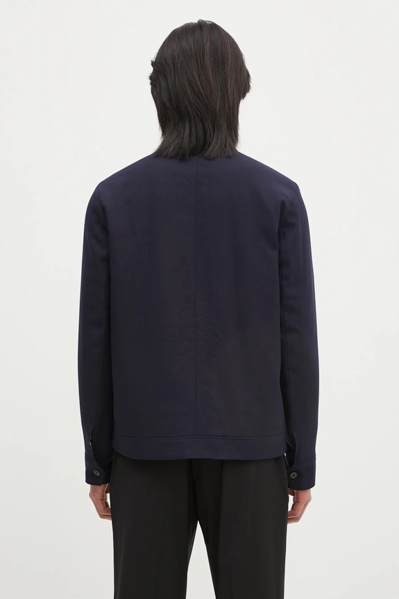 Odzież Paul Smith kurtka wełniana M1R.403Z.P01746 granatowy
