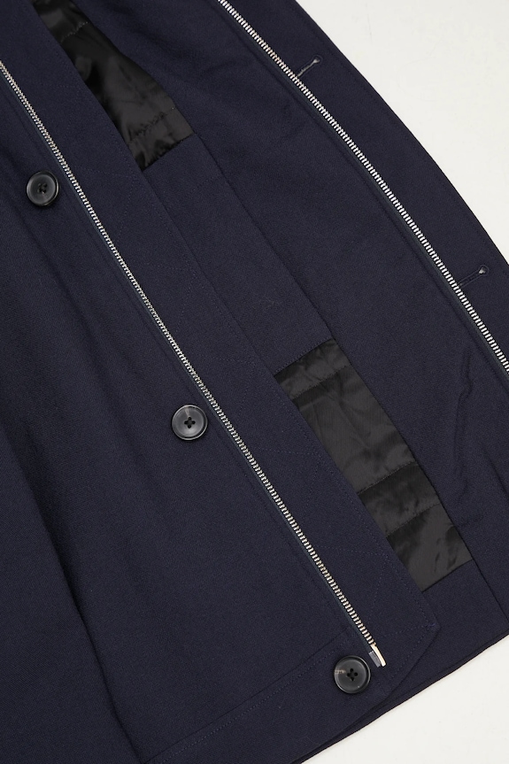 Paul Smith kurtka wełniana M1R.403Z.P01746 granatowy