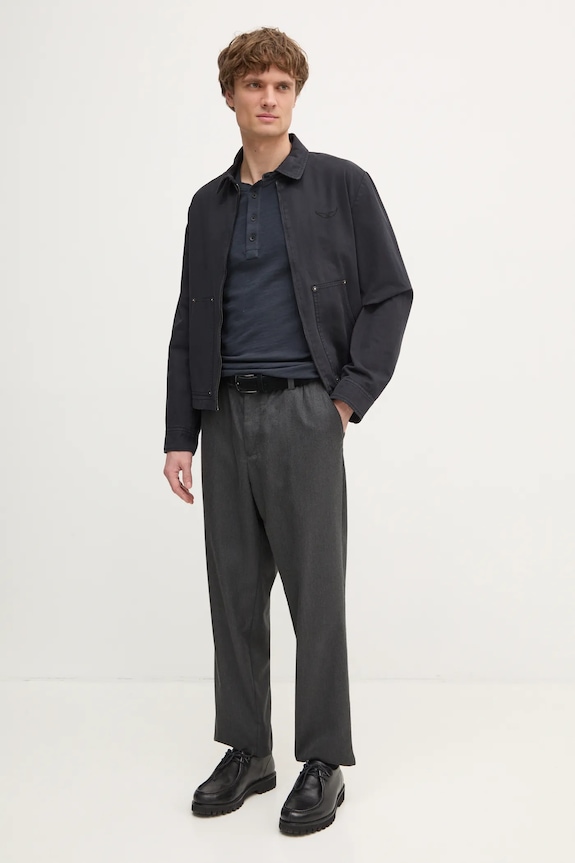 ZADIG&VOLTAIRE giacca in cotone WMOW01399.11 nero SS25