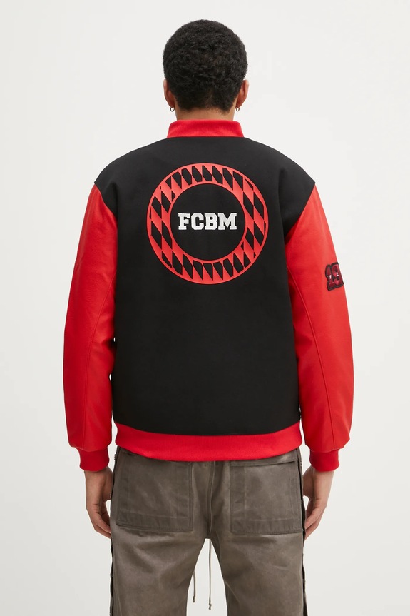 Oblečení Bunda z vlněné směsi adidas Performance FC Bayern Muenchen VRCT Jacket JF0584 černá