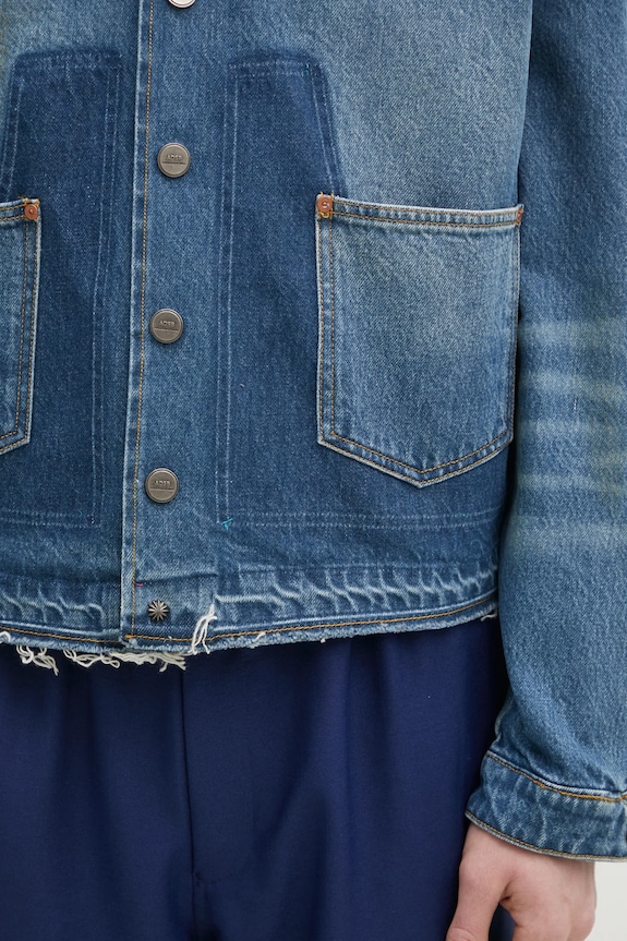 Džínová bunda Andersson Bell Rodeo Motorcycle Denim awa676m modrá