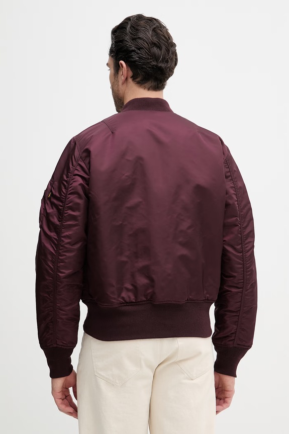 Alpha Industries kurtka bomber MA-1 (HERITAGE) bordowy 100101
