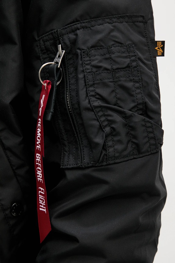 Alpha Industries kurtka bomber MA-1 TT Flying Tigers 156129. czarny