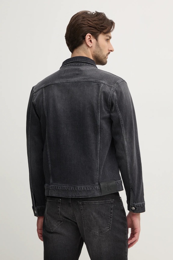 Ρούχα Τζιν μπουφάν Calvin Klein Jeans J30J327589 γκρί