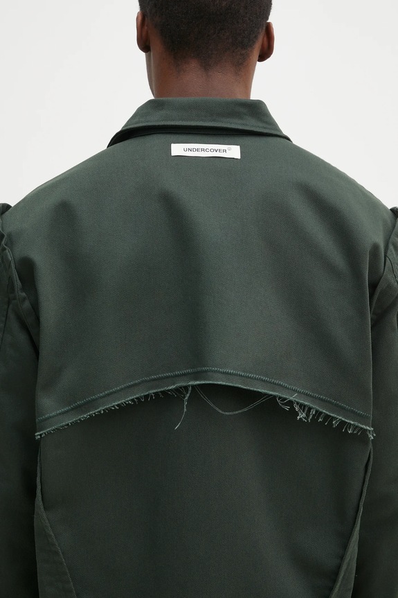 Undercover kurtka Blouson zielony UP1E4203