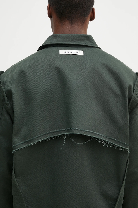 Undercover kurtka Blouson zielony UP1E4203